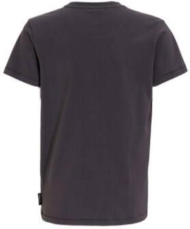 Me & My Monkey T-shirt Philly met printopdruk donkergrijs Jongens Katoen Ronde hals 110 116