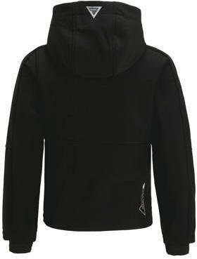 Me & My Monkey tussenjas zwart Jongens Polyester Capuchon Effen 104-110 - Foto 3