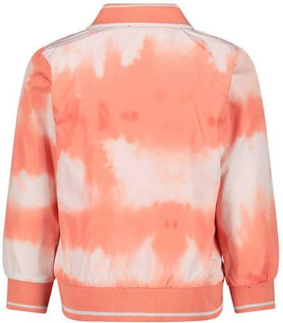Me & My Monkey zomerjas zalmroze Meisjes Polyester Opstaande kraag Dip-dye 104 - Foto 2