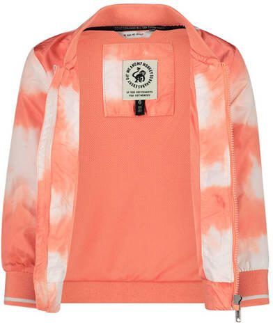 Me & My Monkey zomerjas zalmroze Meisjes Polyester Opstaande kraag Dip-dye 104 - Foto 3