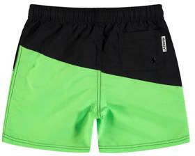 Me & My Monkey zwemshort neon groen zwart Jongens Polyester Meerkleurig 104-110 - Foto 3