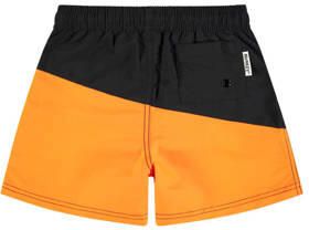 Me & My Monkey zwemshort oranje zwart Jongens Polyester Meerkleurig 104-110 - Foto 3