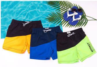 Me & My Monkey zwemshort donkerblauw blauw Jongens Polyester Meerkleurig 128-134 - Foto 2
