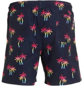 Me & My Monkey zwemshort Perren met all over print navy Blauw Jongens Polyester 104