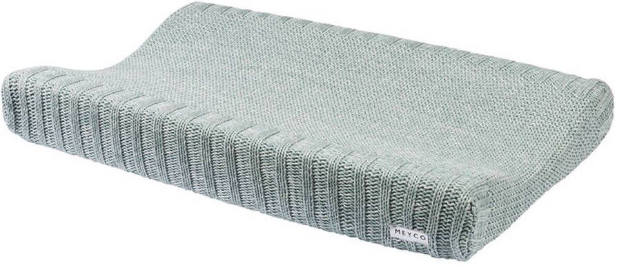 Meyco Silverline Relief Mixed aankleedkussenhoes 45x70 cm groen - Foto 3