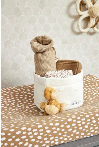 Meyco aankleedkussenhoes Cheetah taupe Bruin | Aankleedkussenhoes van