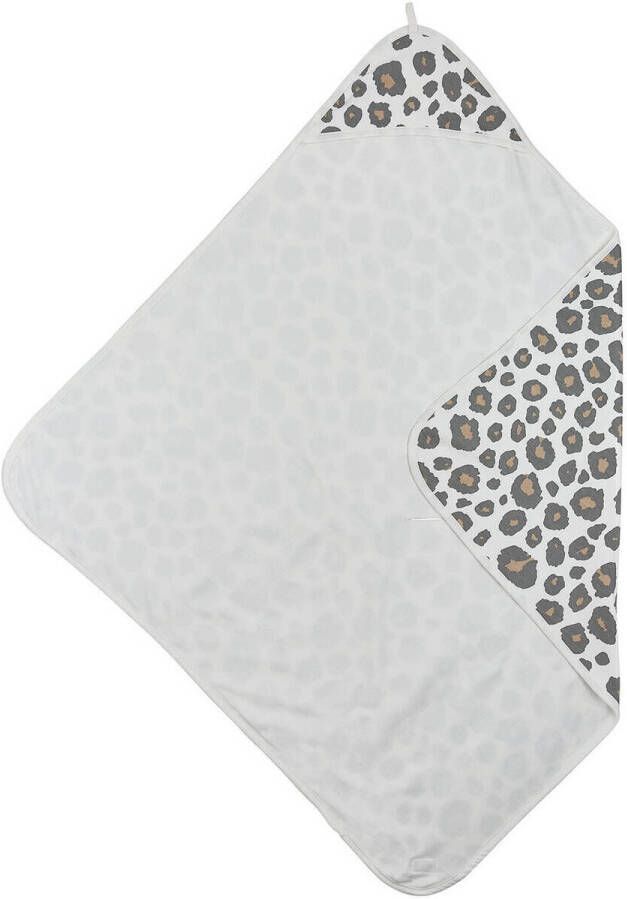 Meyco badcape Panter neutral panter Handdoek badcape Beige