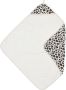 Meyco badcape Leopard 90x90 cm Sand Melange Handdoek badcape Bruin Panterprint - Thumbnail 1