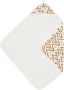 Meyco badcape Ikat 90x90 cm Sand Handdoek badcape Bruin All over print - Thumbnail 1