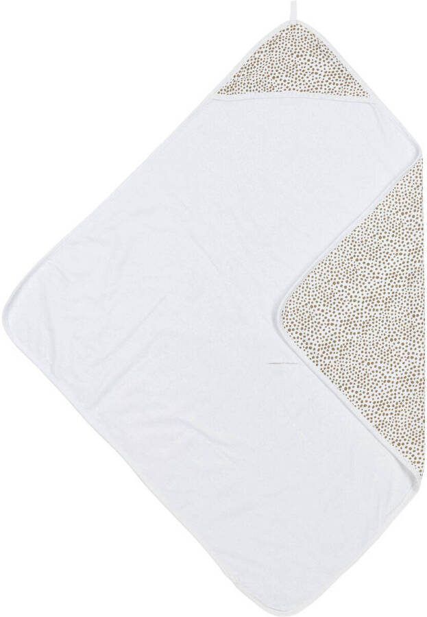 Meyco badcape 90x90 cm Cheetah taupe Handdoek badcape Bruin