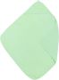 Meyco hydrofiele badcape uni soft mint Handdoek badcape Groen Effen - Thumbnail 1