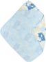 Meyco hydrofiele badcape tie-dye light blue Handdoek badcape Blauw Tie-dye - Thumbnail 1
