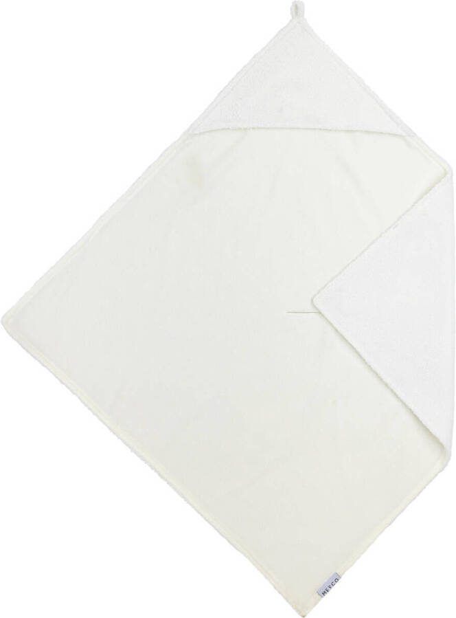 Meyco badcape Bouclé Uni 80x80 cm Offwhite Handdoek badcape Wit Effen