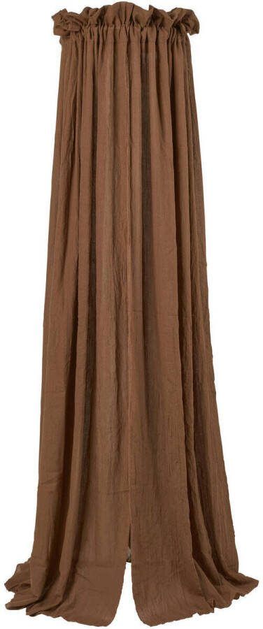 Meyco sluier uni chocolate Baby sluier Bruin Effen