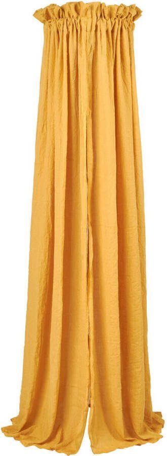 Meyco sluier uni honey gold Baby sluier Geel Effen