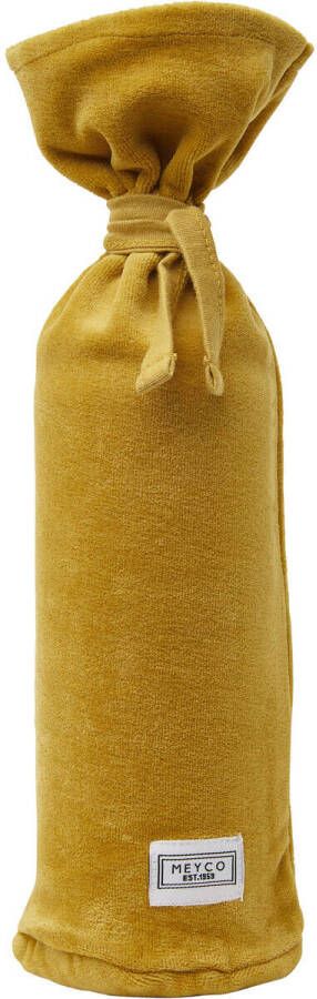 Meyco kruikenzak Velvet honey gold Goud | Kruikenzak van
