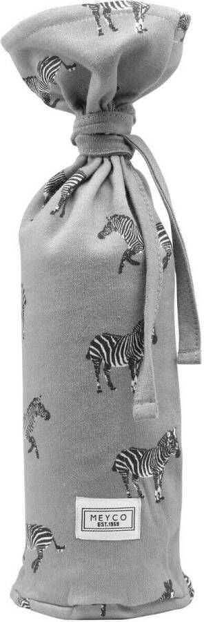 Meyco kruikenzak Zebra animal grijs | Kruikenzak van - Foto 2
