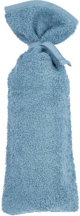 Meyco kruikenzak basic badstof denim Blauw | Kruikenzak van