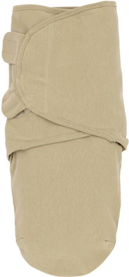 Meyco swaddle inbakerdoek Uni Sand Beige Effen 1 | Inbakerdoek van - Foto 3