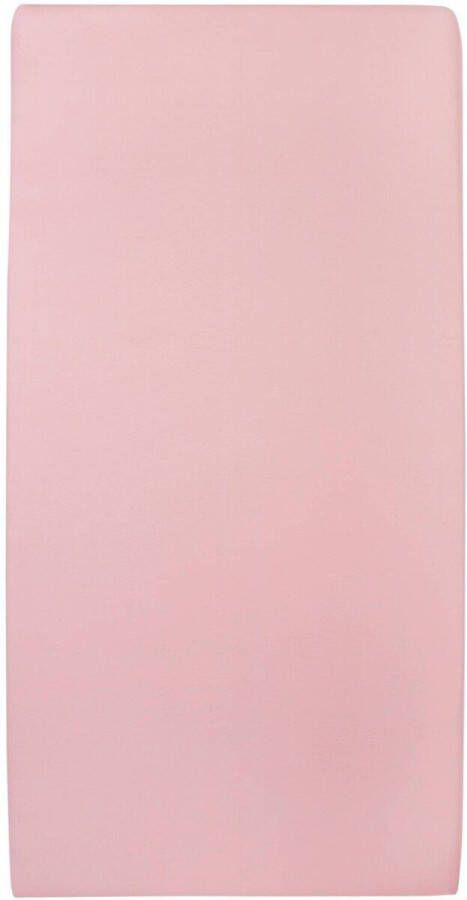 Meyco jersey hoeslaken ledikant 60x120 cm Roze | Hoeslaken van