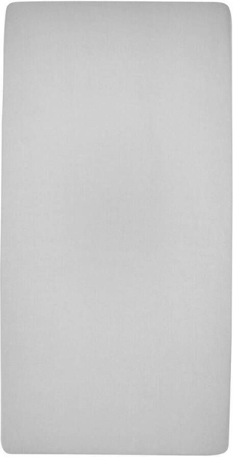 Meyco katoenen jersey hoeslaken ledikant 60x120 cm Grijs Effen - Foto 3