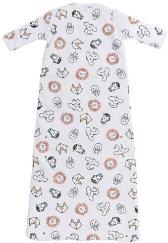 Meyco 4-seizoenen babyslaapzak Animal multi stone green Groen Dierenprint - Foto 3