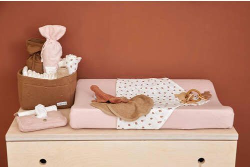Meyco aankleedkussenhoes Basic Jersey 50x70 cm set van 2 Soft Pink Roze - Foto 4