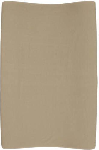 Meyco aankleedkussenhoes Basic jersey taupe Bruin | Aankleedkussenhoes van - Foto 2