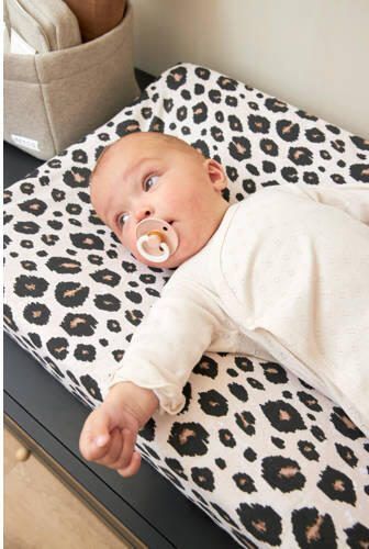 Meyco aankleedkussenhoes Leopard 50x70 cm Sand Melange Bruin Panterprint - Foto 3