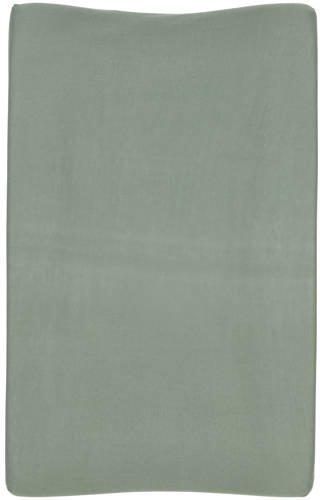 Meyco aankleedkussenhoes set van 2 Basic jersey forest green Groen - Foto 2