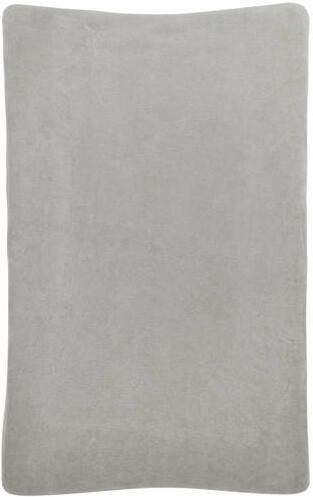 Meyco aankleedkussenhoes Velvet light grey Grijs | Aankleedkussenhoes van