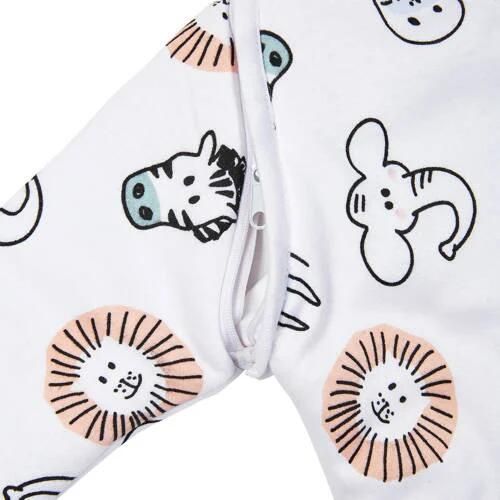 Meyco Animal baby slaapzak winter 110 cm Babyslaapzak Wit - Foto 3