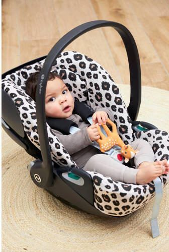Meyco autostoelhoes Leopard Cybex Cloud Sand Melange Bruin Panterprint - Foto 4