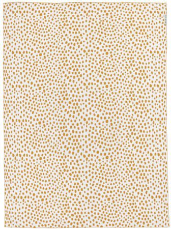 Meyco baby ledikantdeken Cheetah 100x150 cm honey gold Babydeken Geel All over print - Foto 3