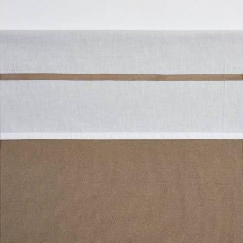 Meyco baby ledikantlaken Bies velvet 100x150 cm lichttaupe Babylaken Bruin