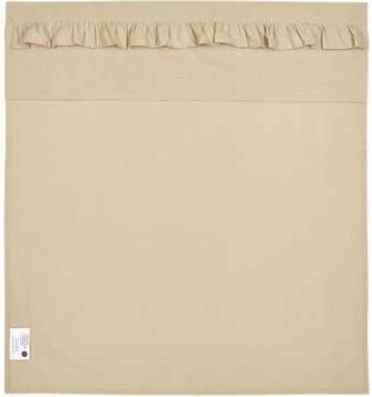 Meyco baby ledikantlaken Ruffle 100x150 Sand Babylaken Beige Effen - Foto 4