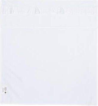 Meyco baby ledikantlaken Ruffle 100x150 White Babylaken Wit Effen - Foto 4