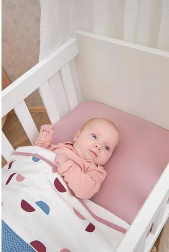 Meyco baby ledikantlaken Shapes 100x150 cm lilac Babylaken Paars All over print - Foto 4