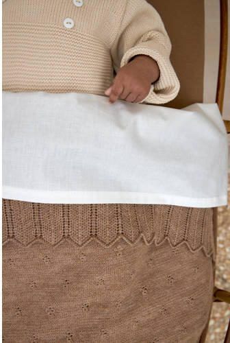 Meyco baby ledikantlaken Uni 100x150cm set van 2 Offwhite Babylaken Wit - Foto 3
