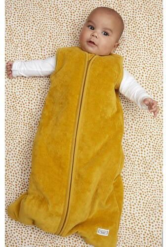 Meyco baby slaapzak Velvet honey gold Babyslaapzak Goud 110 cm - Foto 2