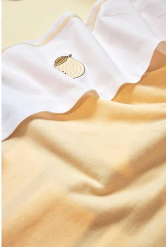 Meyco baby ledikantdeken Knit basic 100x150 cm soft yellow Babydeken Geel - Foto 2