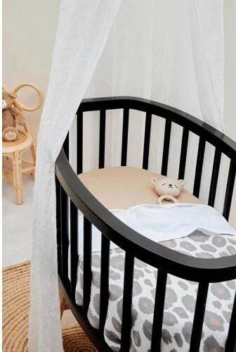 Meyco baby wieglaken Lace 75x100 White Babylaken Wit Effen - Foto 4