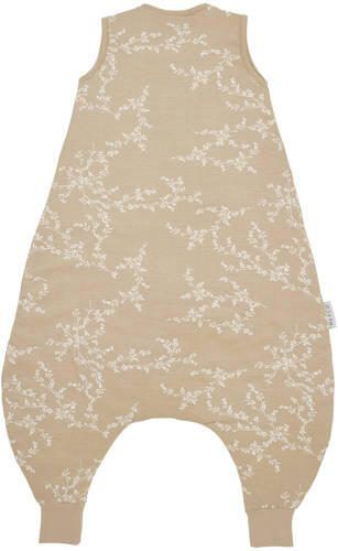 Meyco baby winter slaapoverall jumper Branches sand Babyslaapzak Beige 104