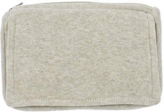 Meyco babydoekjeshoes Knit Basic Sand Melange Luieretui Bruin Effen - Foto 4