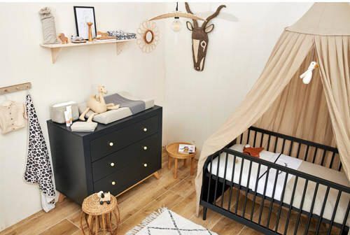 Meyco badcape Leopard 90x90 cm Sand Melange Handdoek badcape Bruin Panterprint - Foto 2