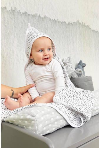 Meyco badcape set van 2 Basic jersey Cheetah grijs Handdoek badcape - Foto 2