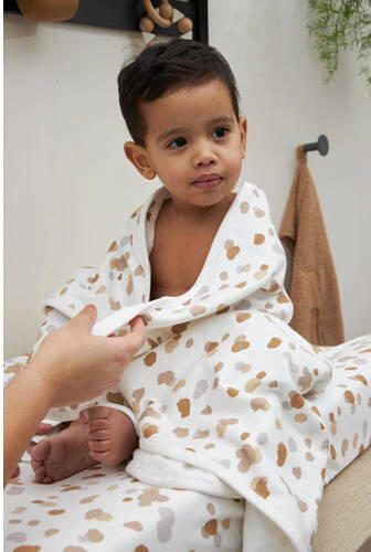 Meyco badcape Stains neutral Handdoek badcape Multi All over print - Foto 3