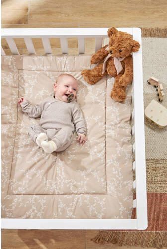 Meyco boxkleed Branches 80x100 cm sand Beige | Boxkleed van - Foto 3