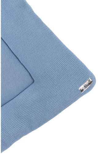 Meyco boxkleed denim blauw | Boxkleed van | Baby > Thuis > Boxen & toebehoren - Foto 4