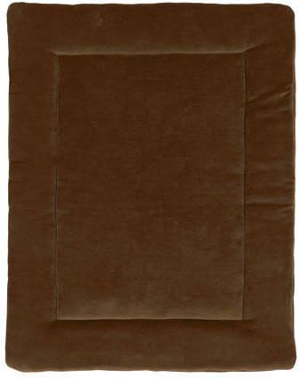 Meyco boxkleed Knit 77x97 cm basic chocolate Bruin - Foto 2